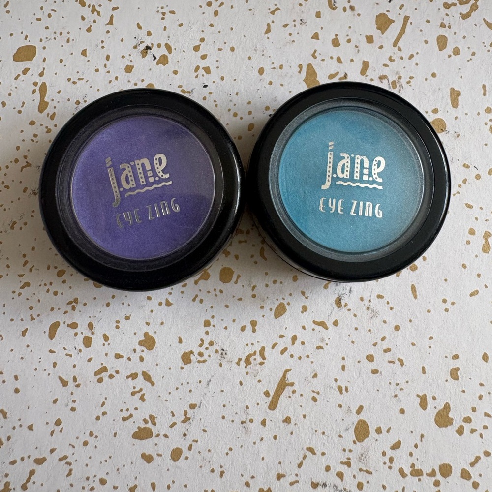 Vintage Y2K Makeup Brand “JANE EYE ZINGS” Eyeshadows Set Of 2 , NO LONGER MADE